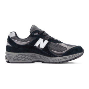 NB (New Balance) 2002R Black Dark Grey White - right side