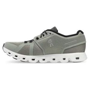 Unisex On Running Cloud 5 Road Running Shoes in Kelp Shadow - left side view