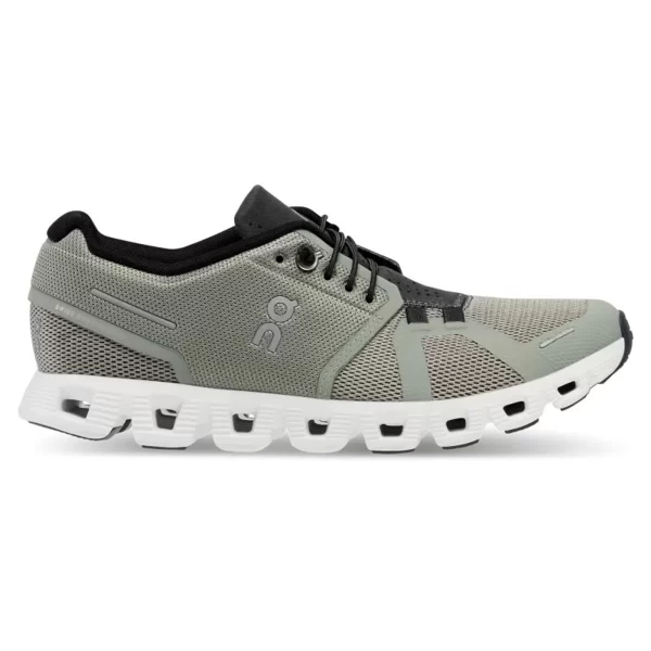 Unisex On Running Cloud 5 Road Running Shoes in Kelp Shadow - right side view