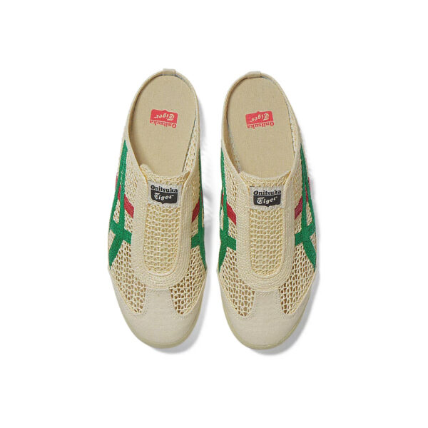 Onitsuka Tiger MEXICO 66 SABOT Slip-on (Cream_Kale) - Top