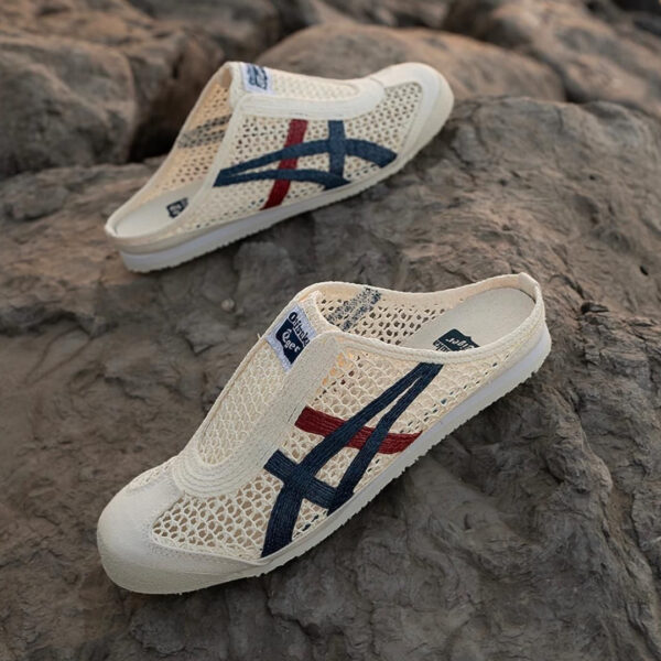 Onitsuka Tiger MEXICO 66 SABOT Slip-on (Cream_Mako Blue)